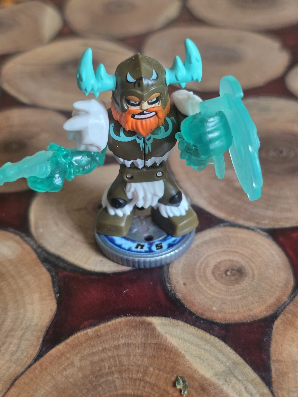 Akedo Powerstorm Series Ice Storm Axel Ultimate Warrior Barbarian Toy Figure